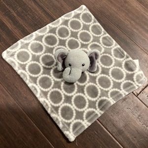 HB Hudson Bay grey elephant lovey baby security blanket